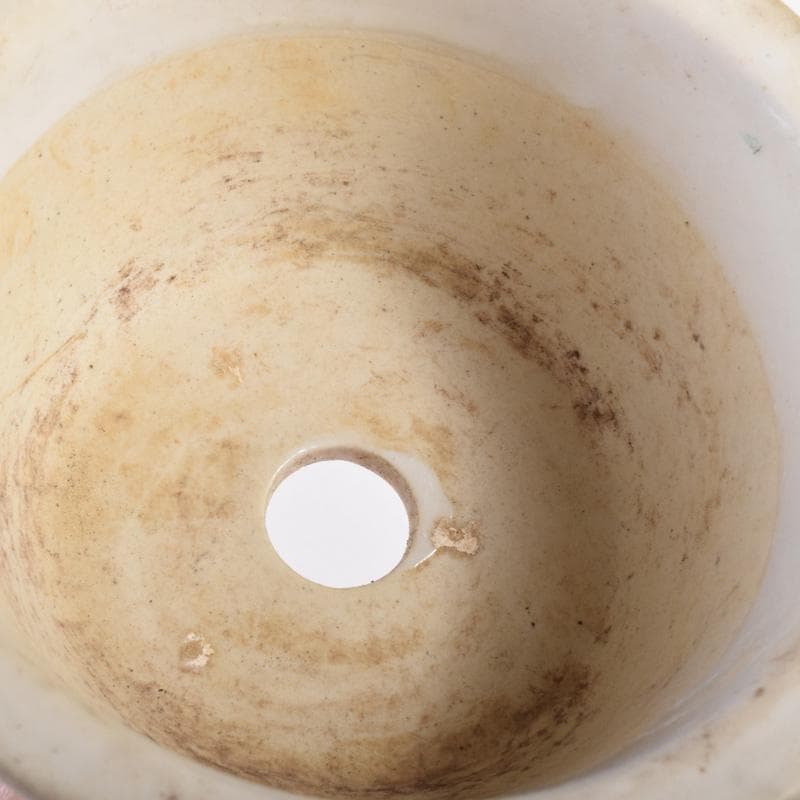 中国　粉彩　山水人物文　鉢　N　7205