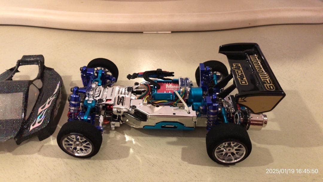 ミニッツバギー　世界に1台　総額11万円　アルミ　メッキ　特注