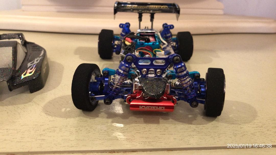 ミニッツバギー　世界に1台　総額11万円　アルミ　メッキ　特注