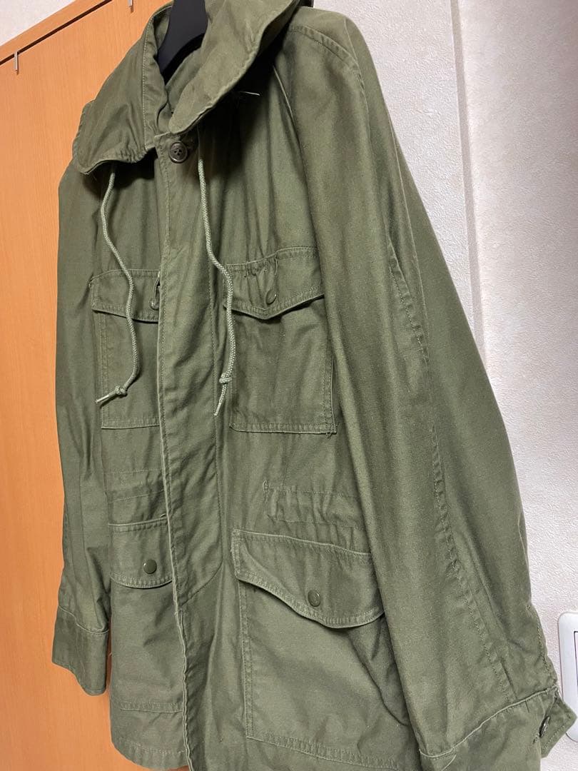 米軍フィールドジャケット　COAT MANS W/R SATEEN OG-107