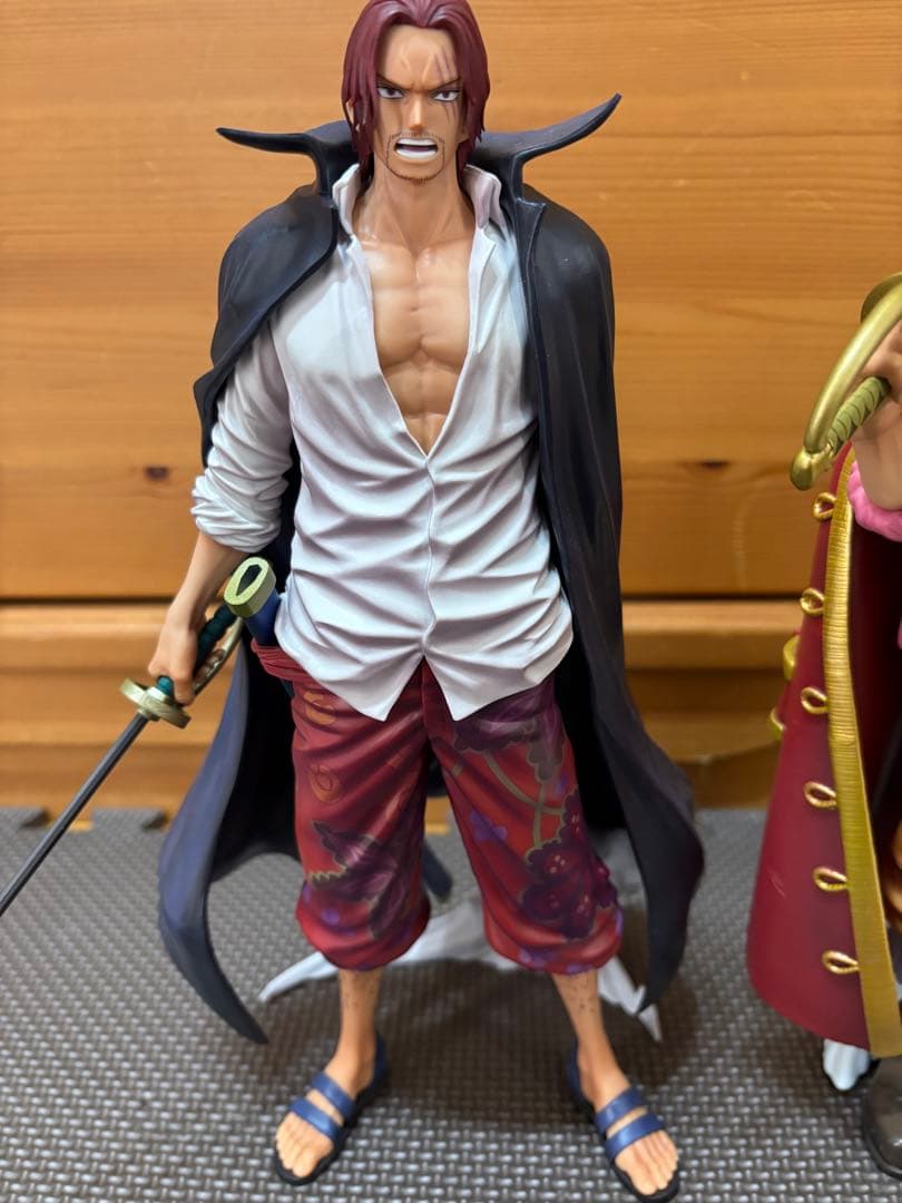 ワンピース バンプレくじ　シャンクス ロジャー サボ　3体セット　A賞　開封