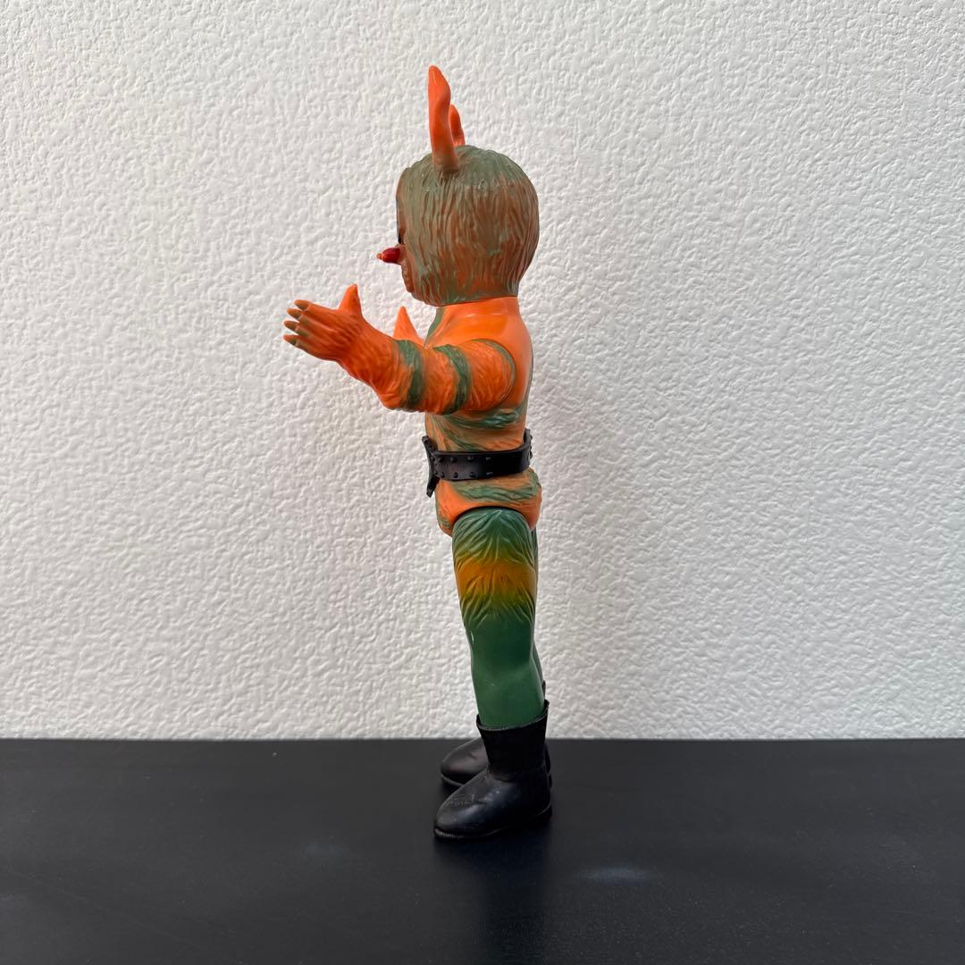 当時物　旧バンダイ　仮面ライダー　怪人　クモ男　ソフビ