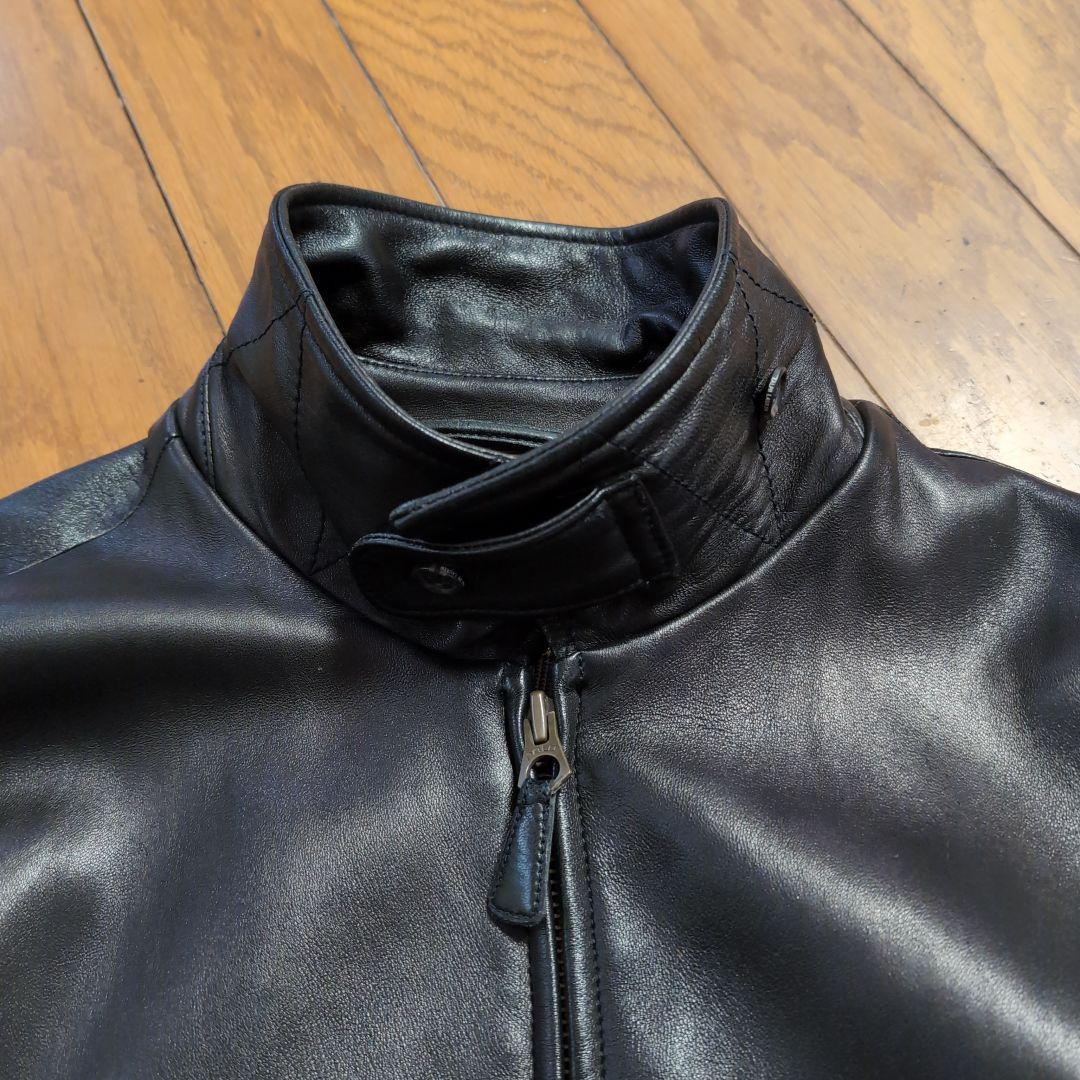 更に最終値下げ！早い者勝ちです ラルフローレン　ラムレザージャケット羊革 極美品