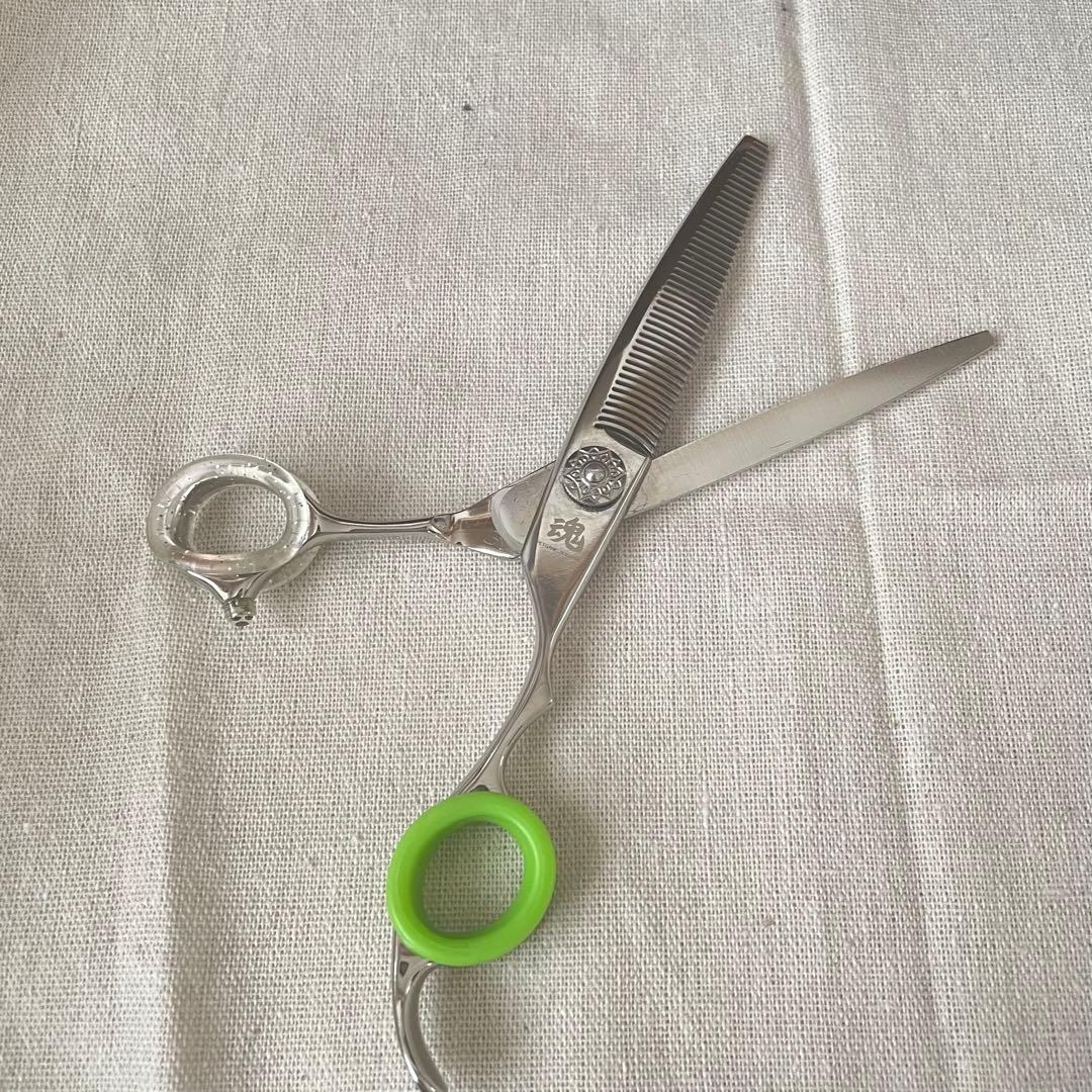 【PETGANIC】ペットガニック ストレートシザー&セニングシザー　２本セット