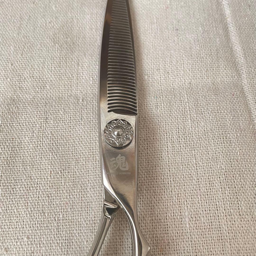 【PETGANIC】ペットガニック ストレートシザー&セニングシザー　２本セット