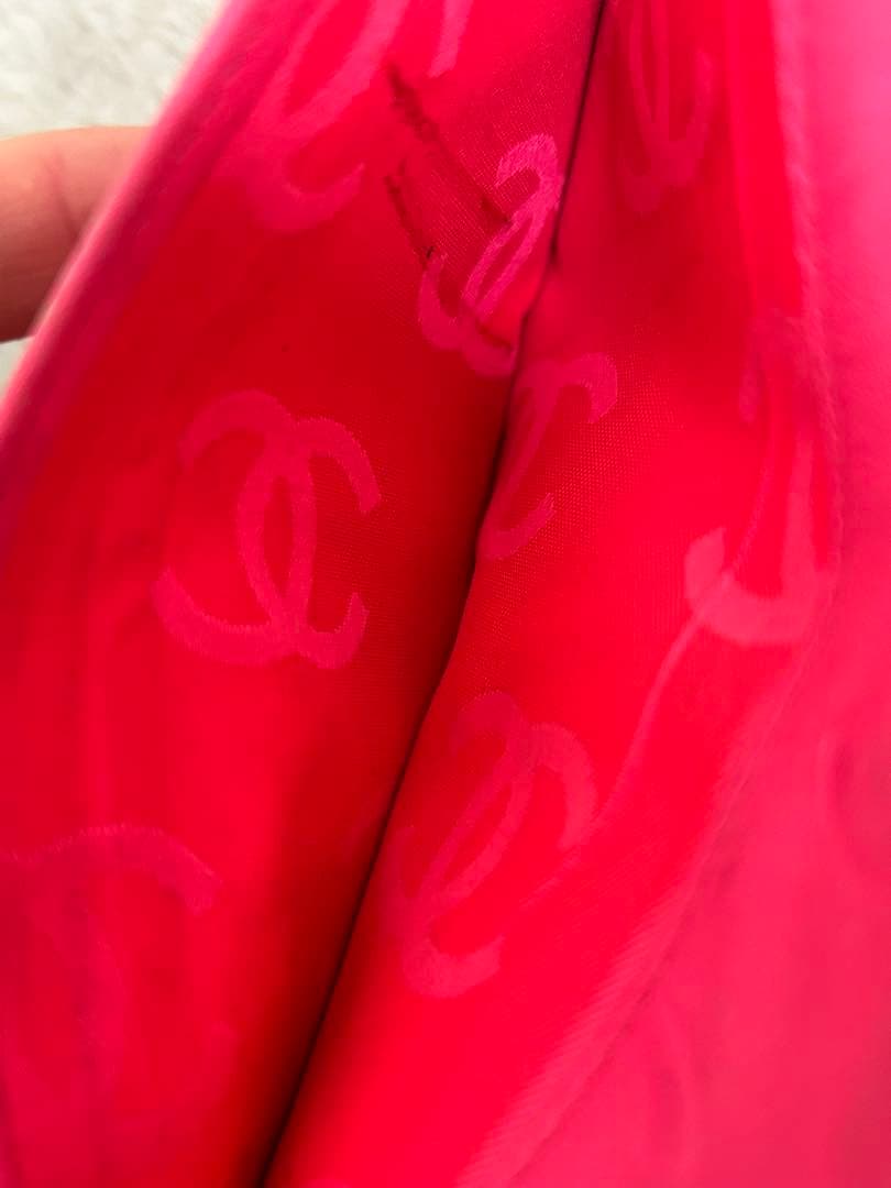 CHANEL キルティング 二つ折り財布 ブラック