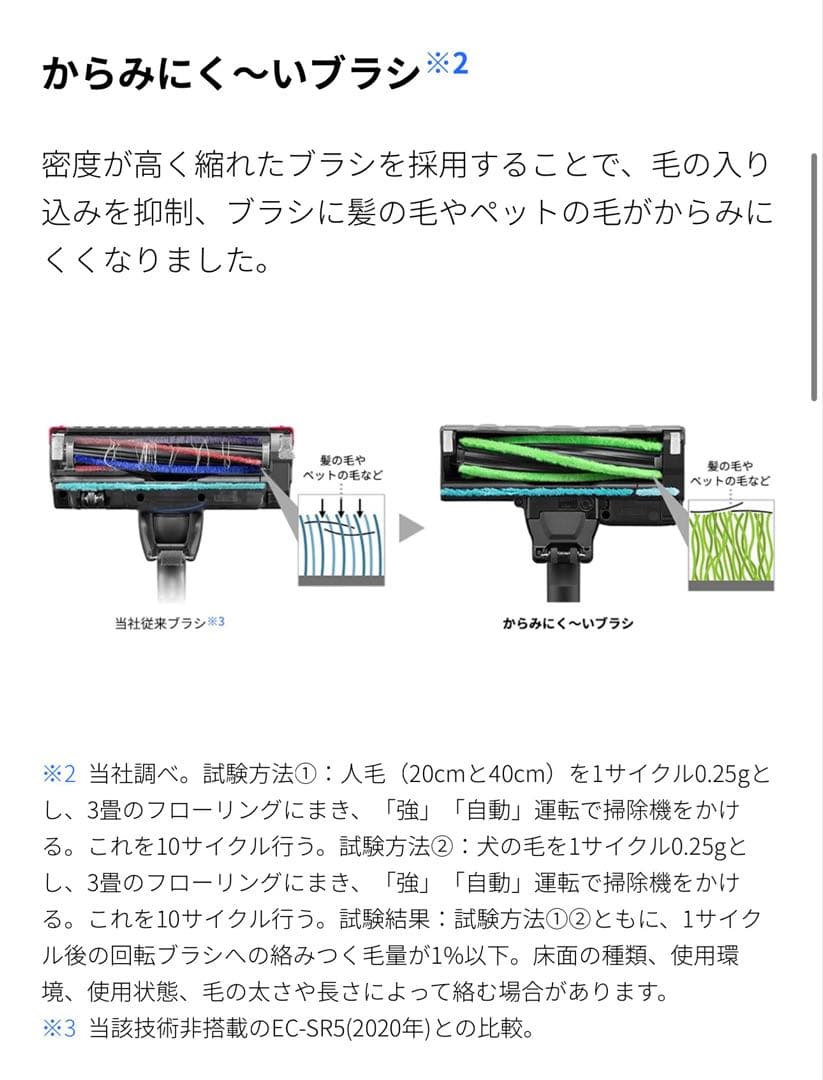 SHARP EC-FR10-B スティッククリーナー