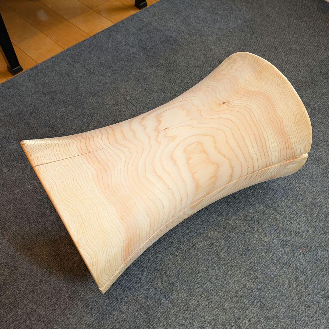 ppp　檜　丸太　椅子　スツール　高さ約45.5㎝