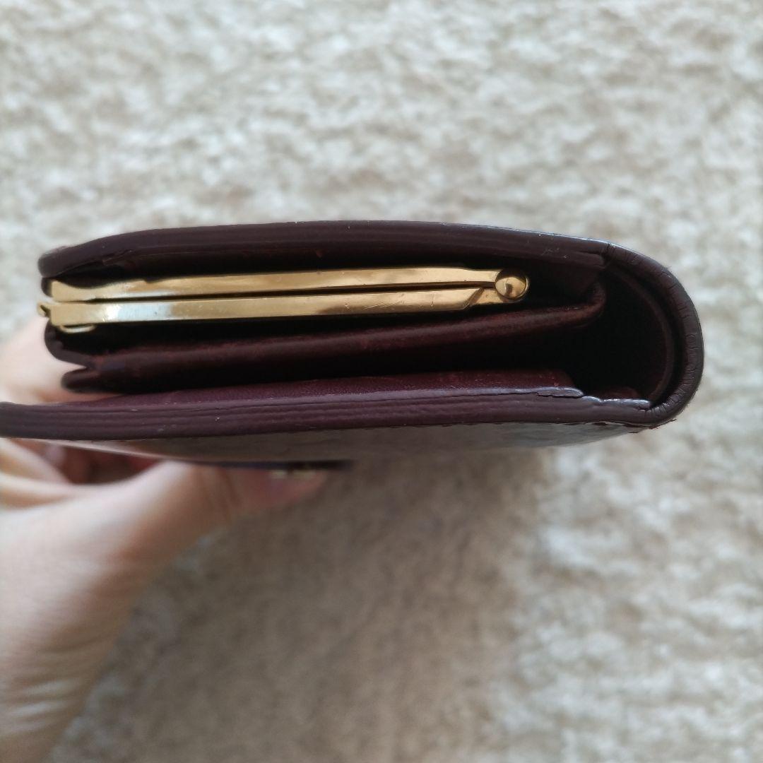 Louis Vuitton　ヴェルニ　ワインレッド　がま口