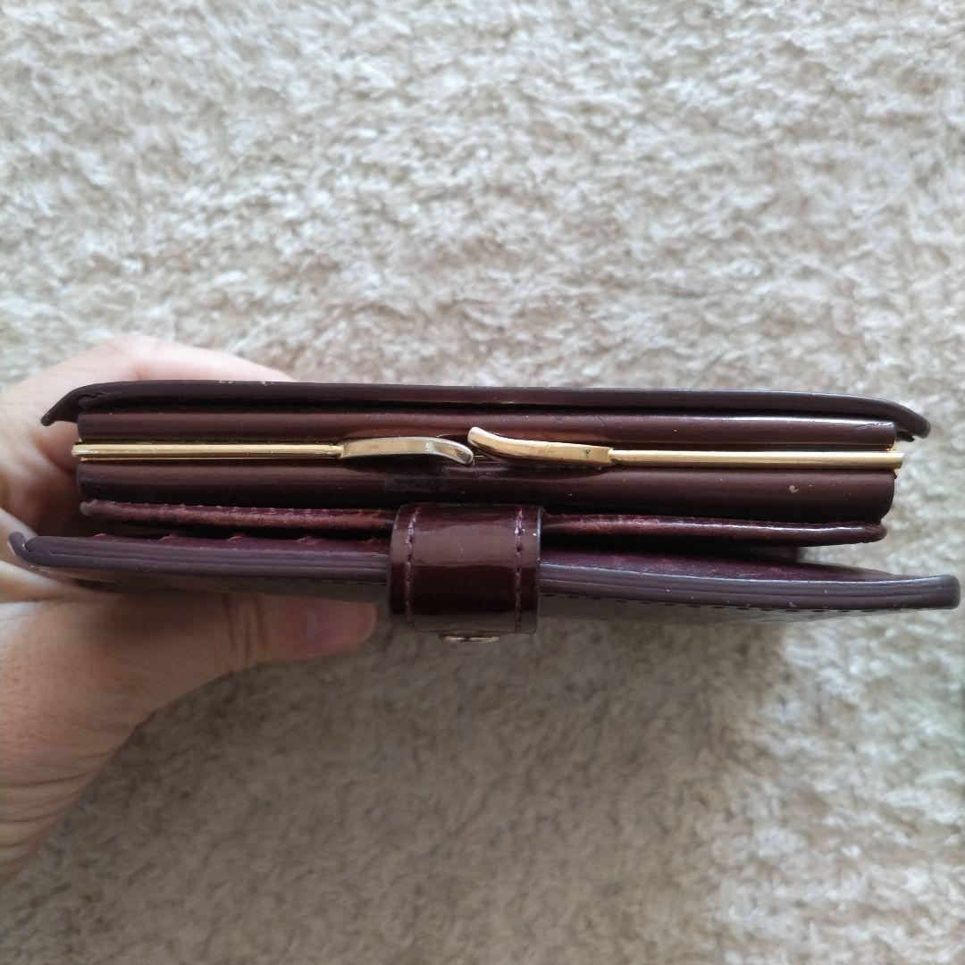 Louis Vuitton　ヴェルニ　ワインレッド　がま口