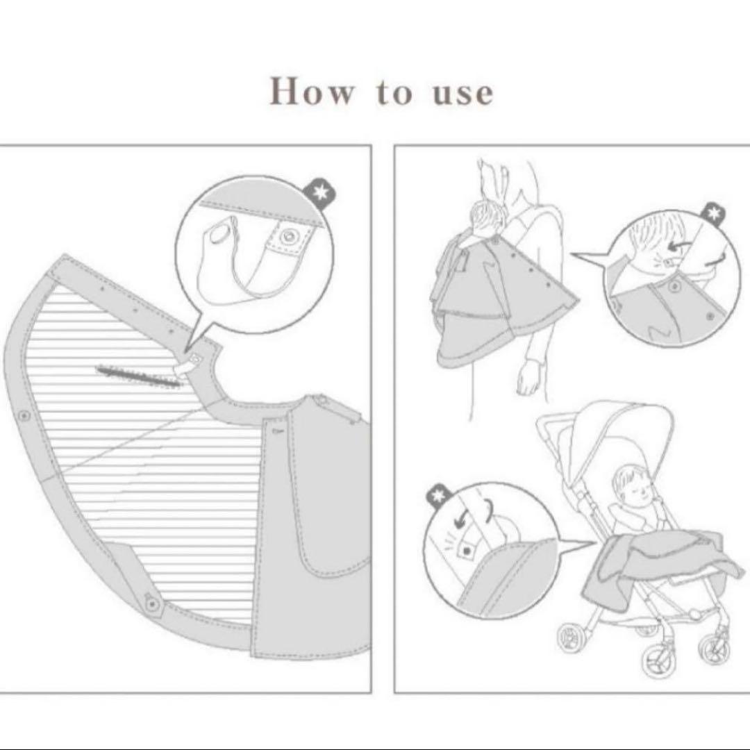 【メルカリ市限定価格】MARLMARL ポンチョ コート ホリデー限定チェック柄