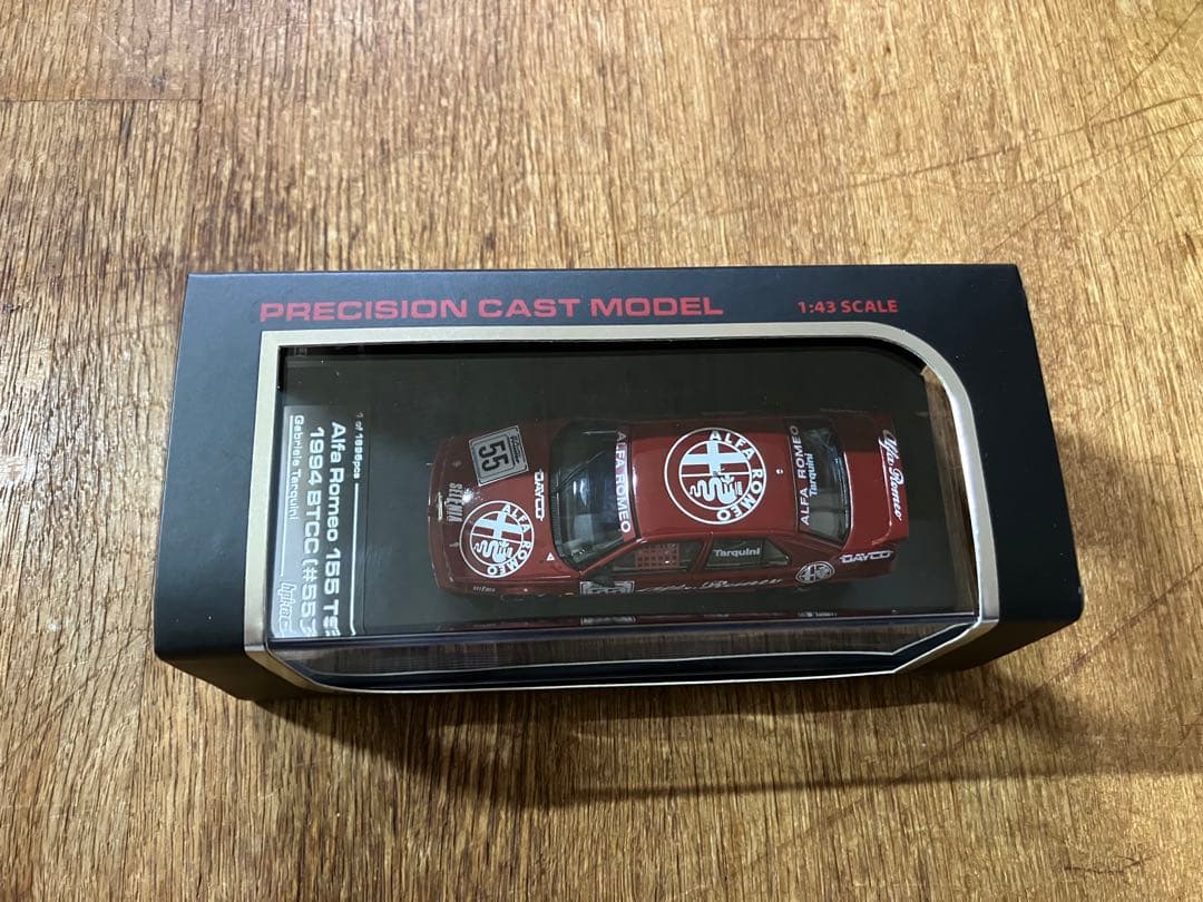 未開封 1/43 HPI アルファロメオ 155 TS 1994 #55