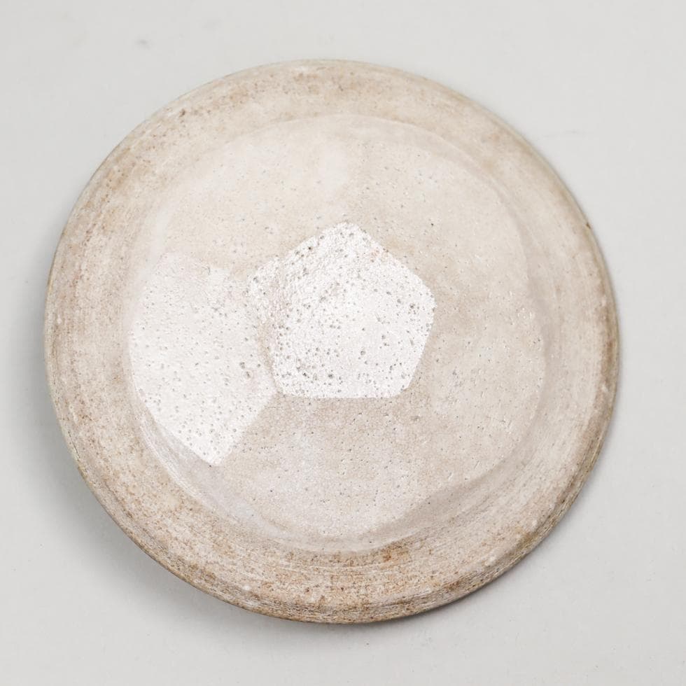 山口錠鉄 織部水指 茶道具 共箱