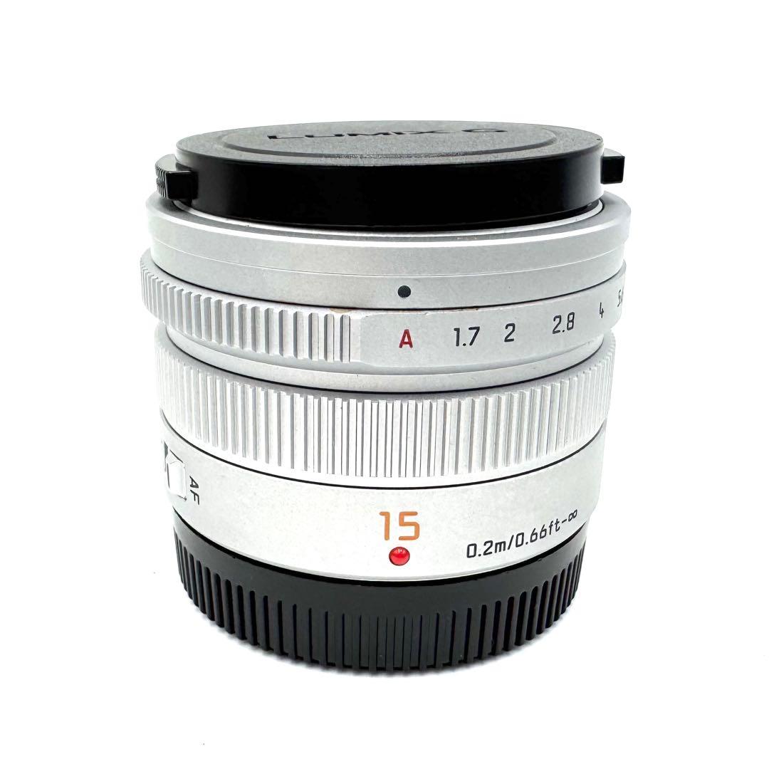 美品 Panasonic LEICA DG SUMMILUX 15mm F1.7