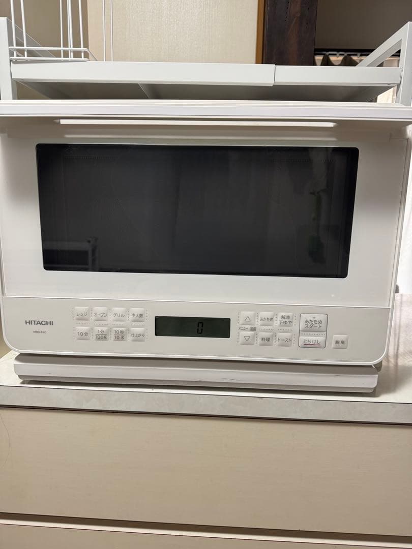 HITACHI MRO-F6C ホワイト電子レンジ