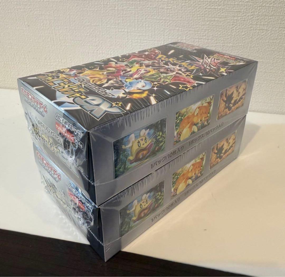 (2箱)ポケモンカードゲーム シャイニートレジャーEX (シュリンク付 )
