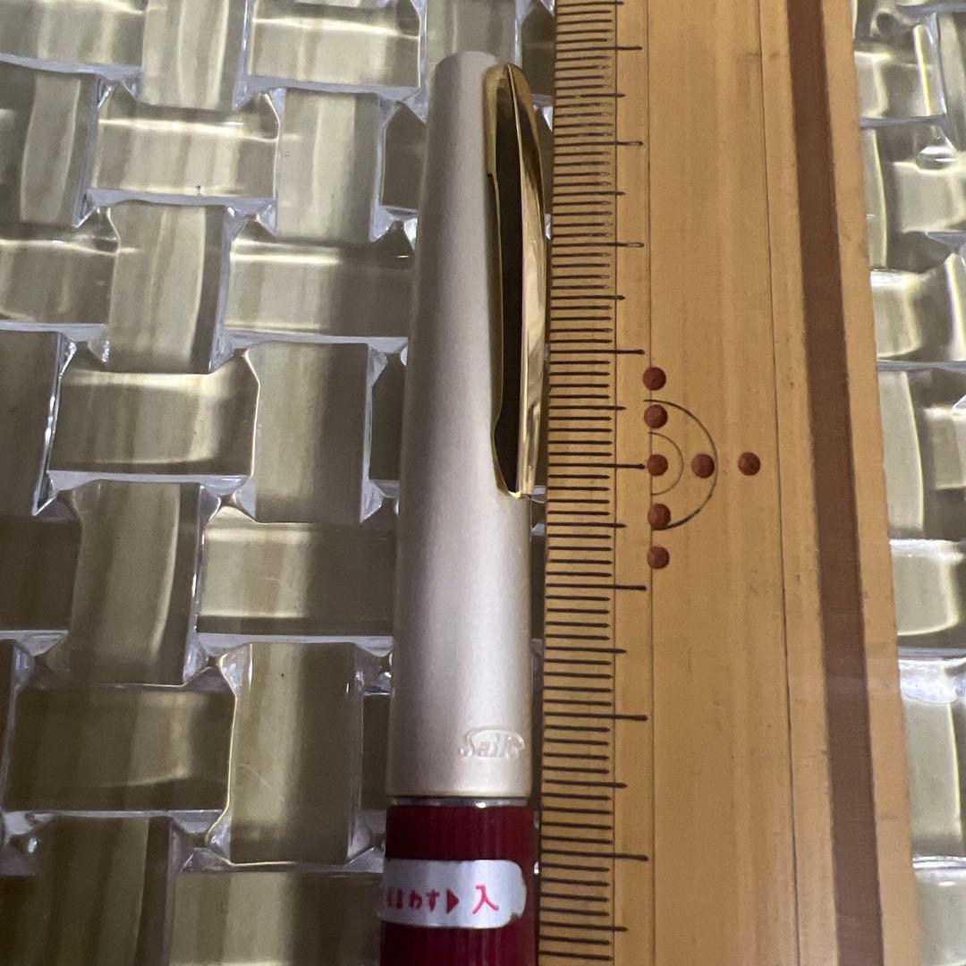 SAILOR廃盤品 万年筆　赤　14k細