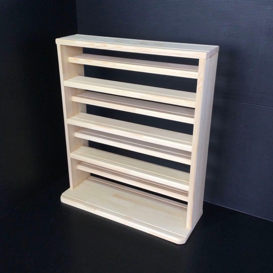 トミカ収納棚9段　140台収納　木製　(新品)