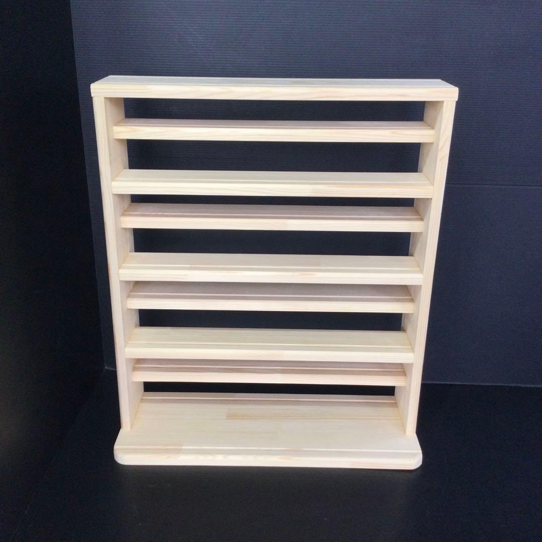 トミカ収納棚9段　140台収納　木製　(新品)