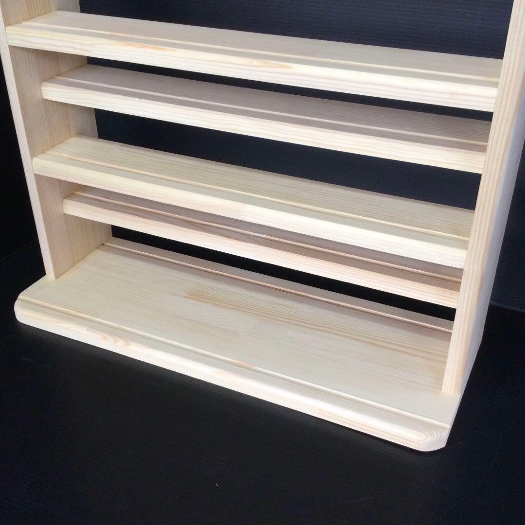 トミカ収納棚9段　140台収納　木製　(新品)