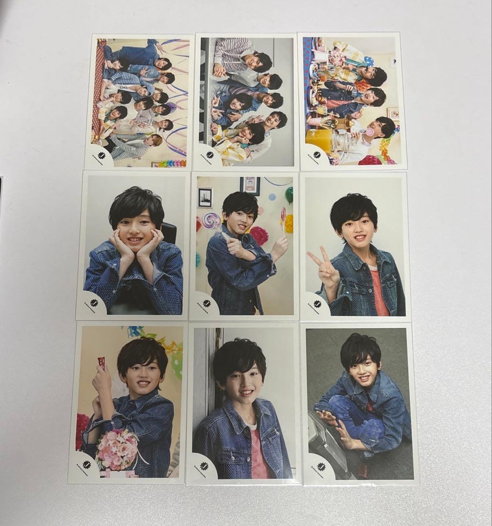 なにわ男子 道枝駿佑 公式写真