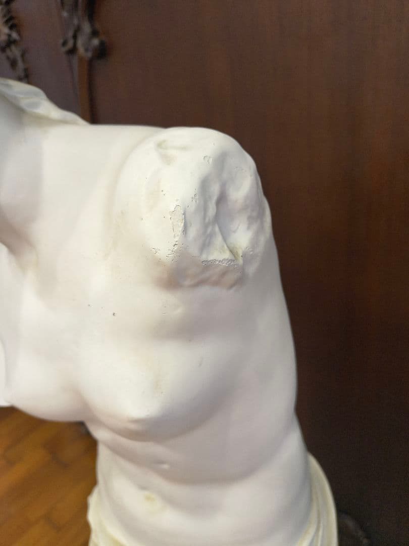 ミロのヴィーナス石膏像　古典的女性像 石膏彫刻 約110センチ　引き取り限定