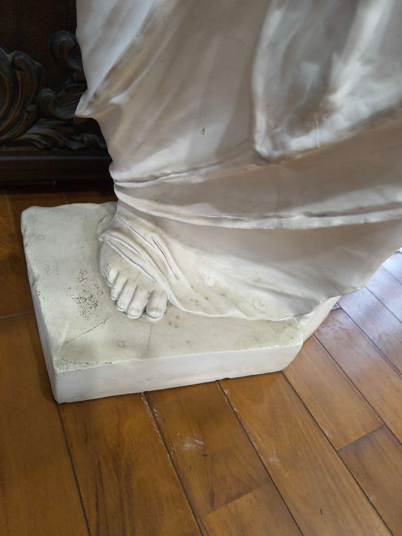 ミロのヴィーナス石膏像　古典的女性像 石膏彫刻 約110センチ　引き取り限定