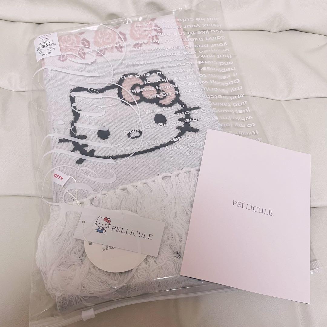 小物 PELLICULE HELLOKITTY hug knitmuffler