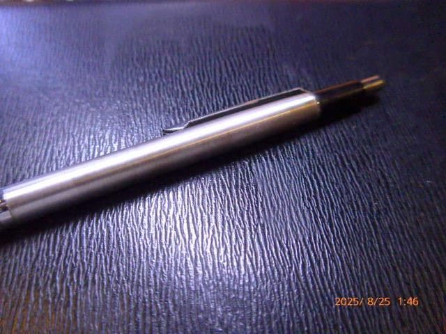 貴重　美品！ぺんてる　PG15 05 シルバー シャープペンシル 本体