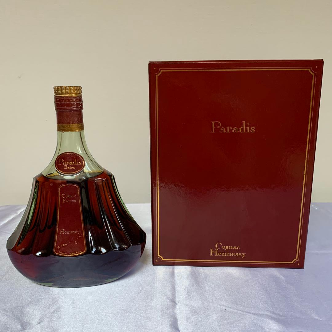 未開栓　古酒　Hennessy パラディ エクストラ 700ml 旧ボトル　箱付