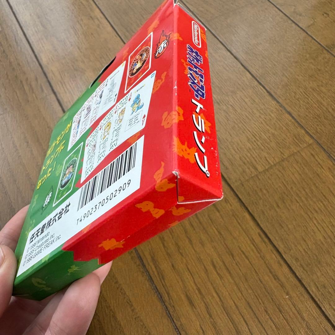 ポケットモンスター　トランプ　赤　緑 未使用