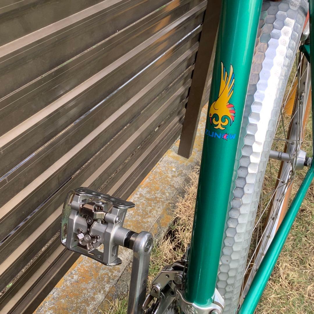 【手渡し限定】ZUNOW ランドナー 650×42B ヴィンテージ　補修パーツ付