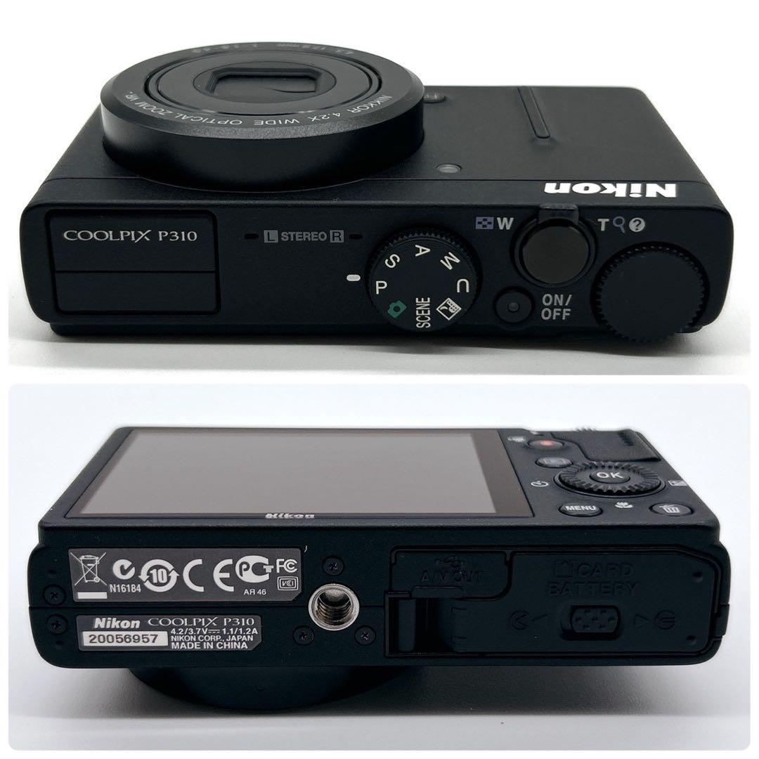 Nikon ニコン COOLPIX P310 ブラック デジカメ