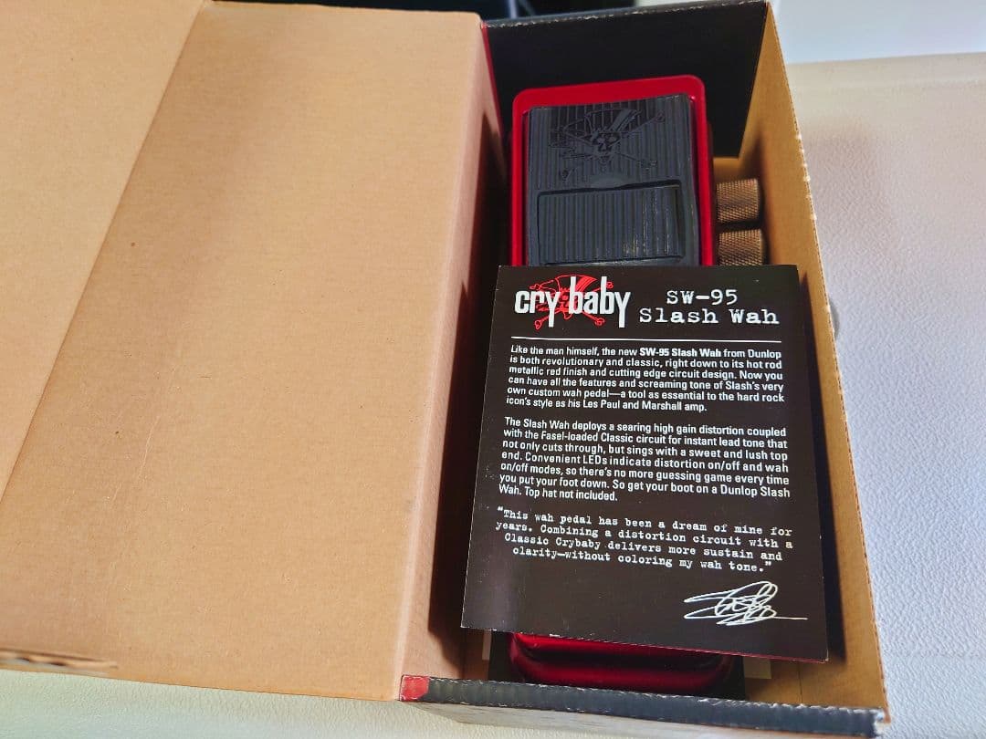 Cry Baby Slash signature ワウペダル SW-95