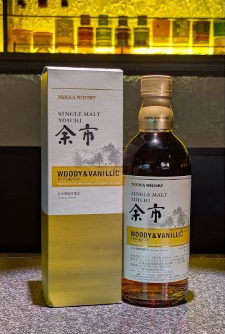 ウイスキー NIKKA WOODY & VANILLIC SINGLE MALT 500ml