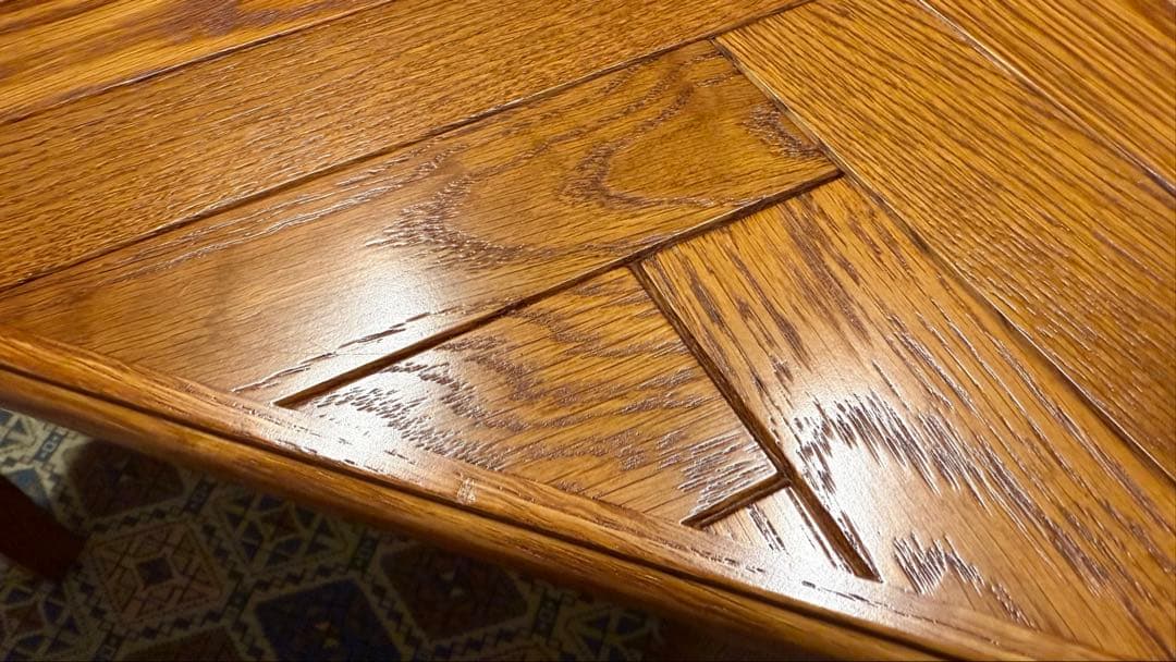 ACME FURNITURE ダイニングテーブル ヘリンボーン