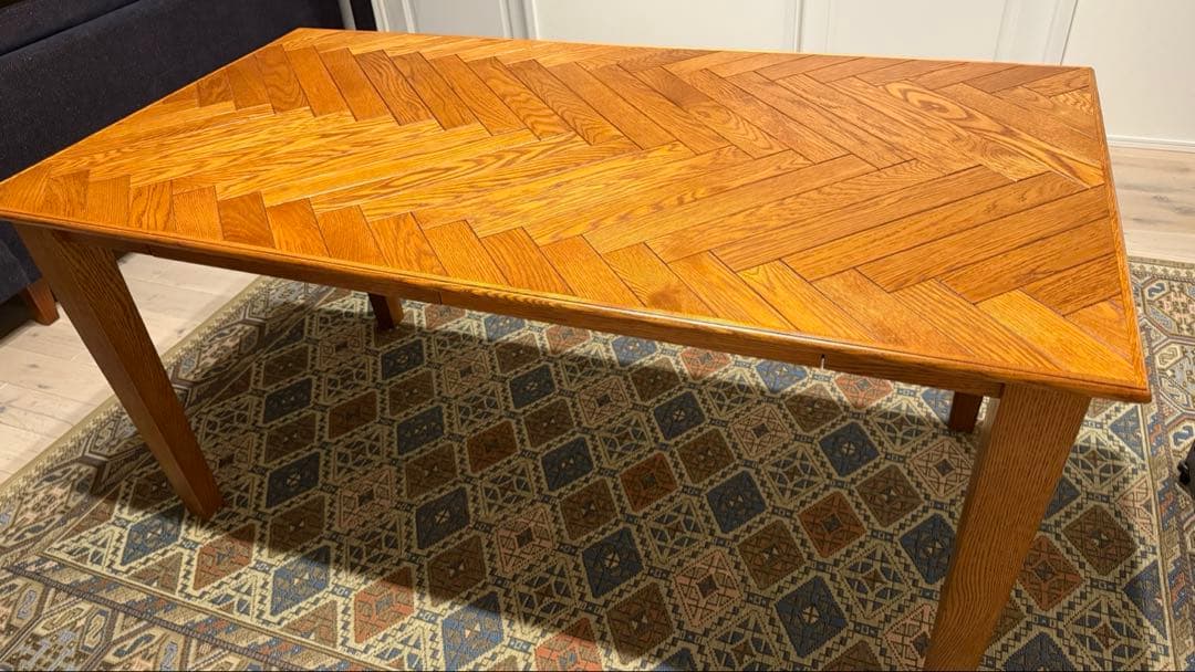 ACME FURNITURE ダイニングテーブル ヘリンボーン