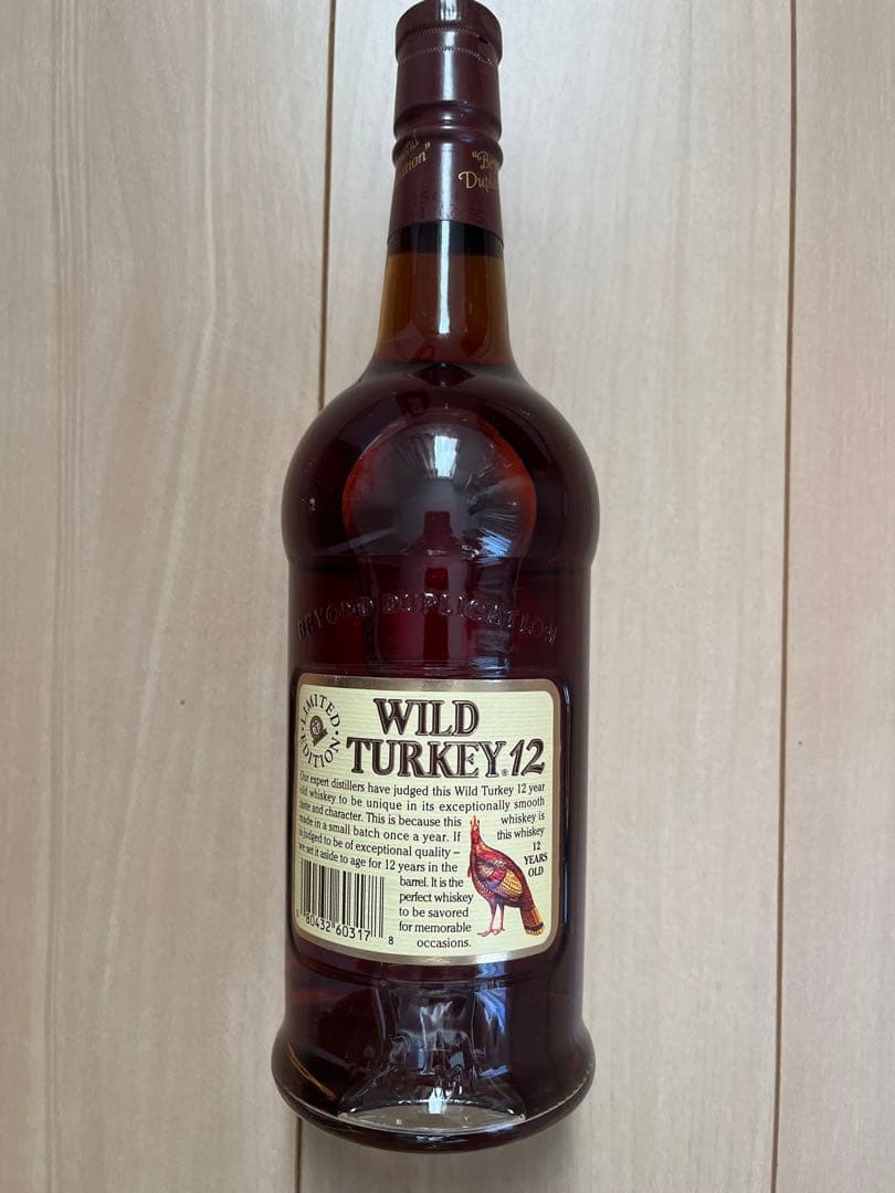 FROMJAPAN　WILD TURKEY12年　ワイルドターキー