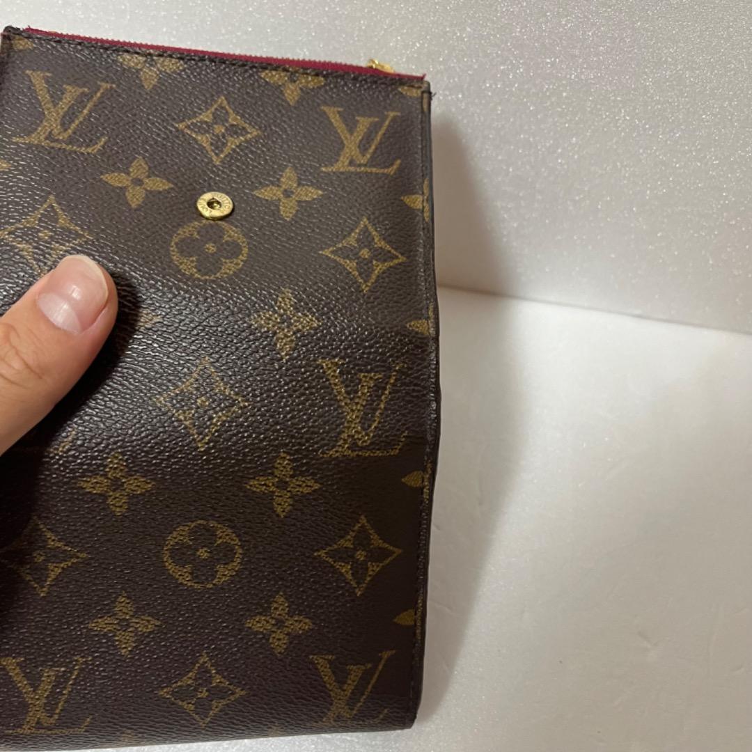 ルイヴィトン　モノグラム　財布　フューシャ　アリアンヌ　M62036