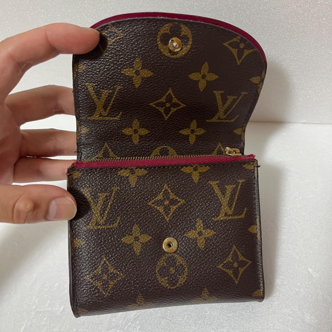 ルイヴィトン　モノグラム　財布　フューシャ　アリアンヌ　M62036