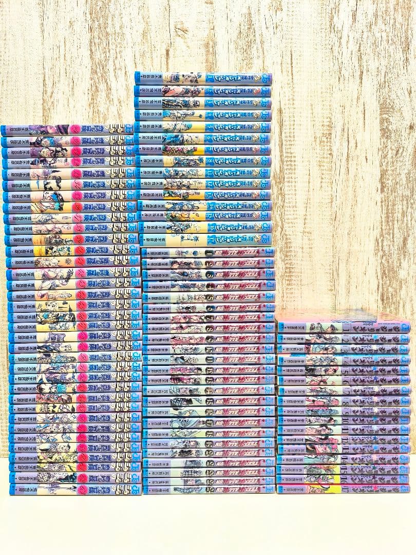 ジョジョの奇妙な冒険 ジョジョリオン マンガ まとめ売り レンタル本 荒木飛呂彦