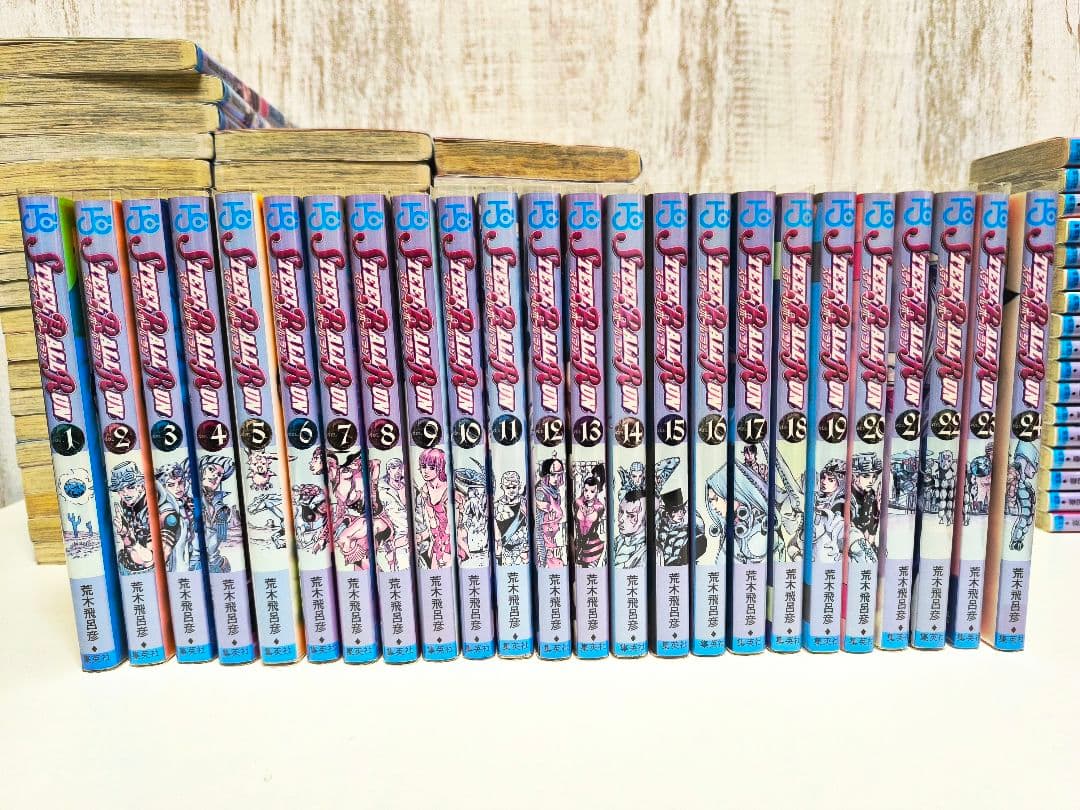 ジョジョの奇妙な冒険 ジョジョリオン マンガ まとめ売り レンタル本 荒木飛呂彦