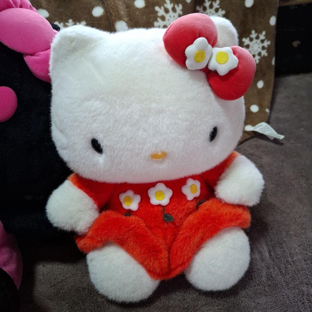 平成レトロハローキティ ぬいぐるみ8点セット