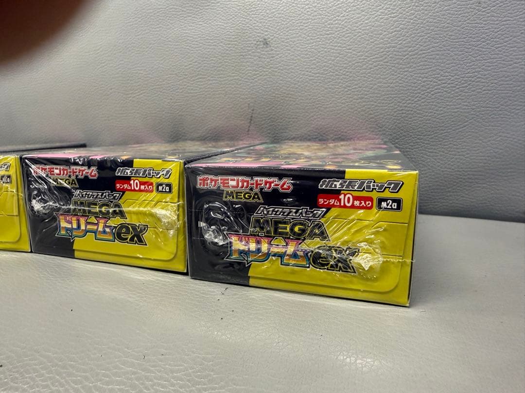 ポケモンカードMEGAドリーム ハイクラスパック ex 4BOX