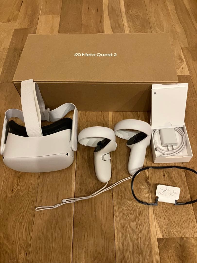  Quest 2 128gb 本体 コントローラー付き　メタクエスト2