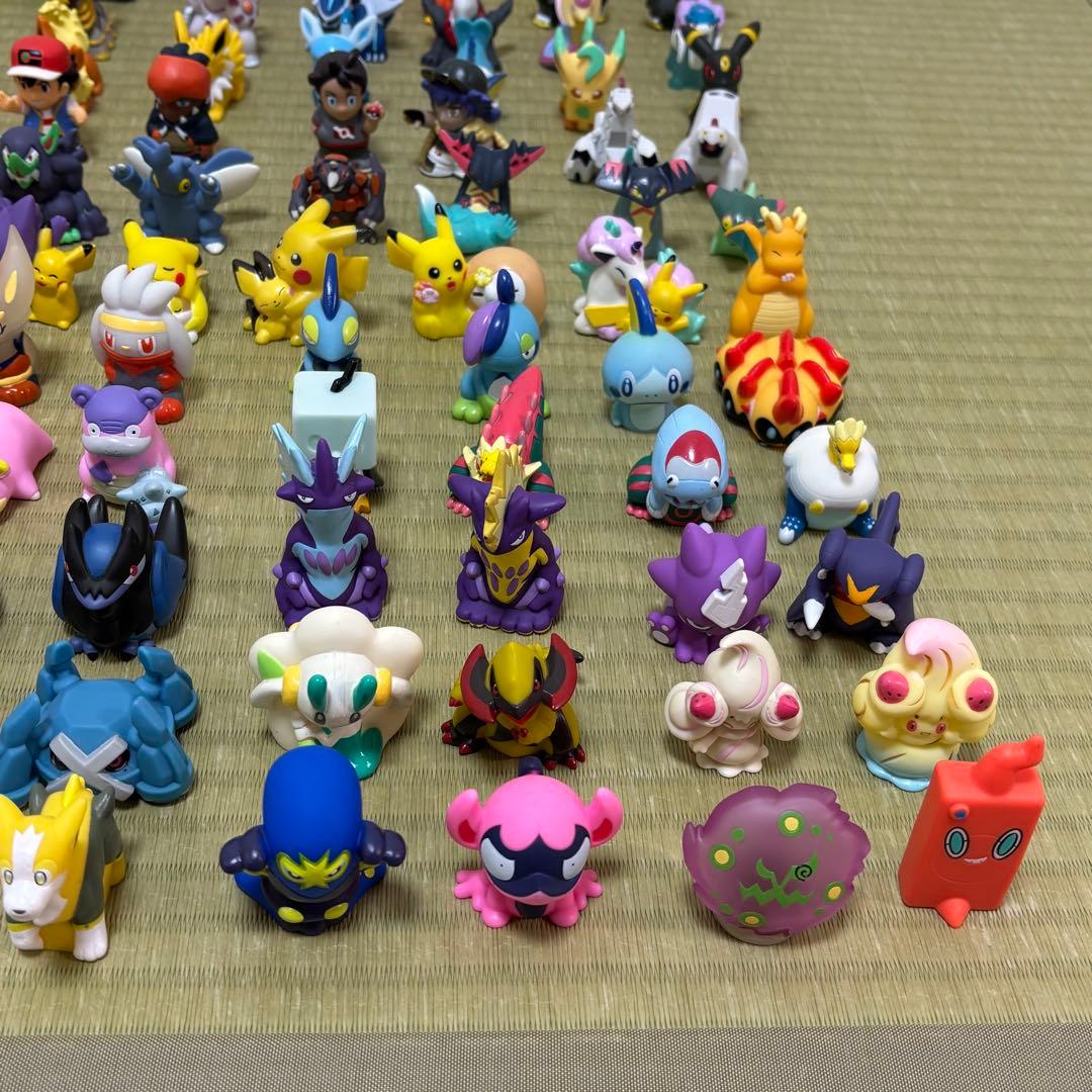 ポケモン　ポケモンキッズ　指人形　ソフビ　フィギュア　119体　まとめ売り