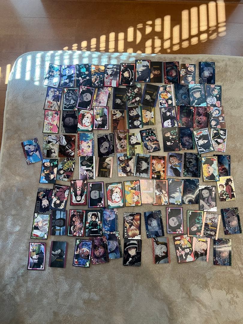 ドラゴンボール ワンピース 鬼滅の刃 シール カード まとめ売り レア多数