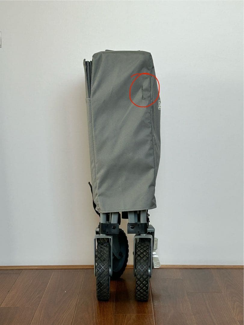 コールマン アウトドアワゴン キャリーカート グレー カート 一回使用のみ