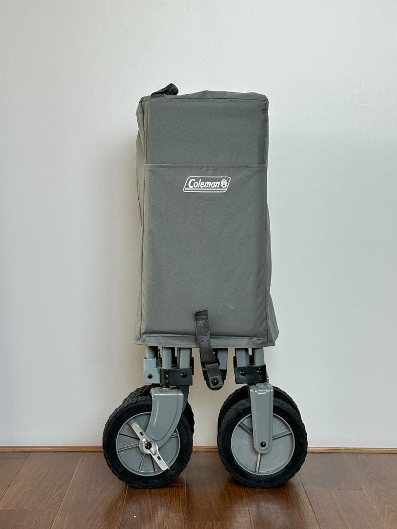 コールマン アウトドアワゴン キャリーカート グレー カート 一回使用のみ