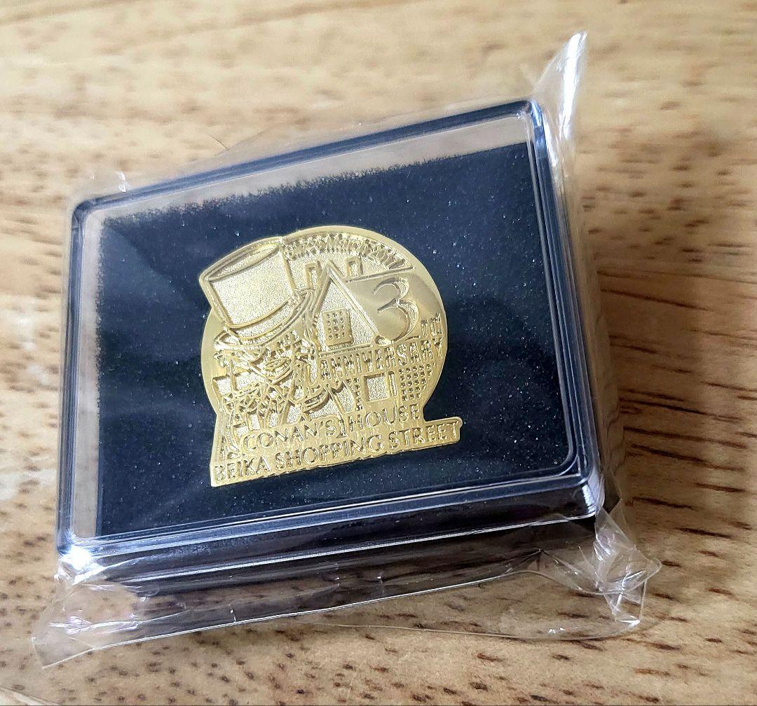 【希少】名探偵コナン 米花商店街 3周年記念 ピンバッジ 怪盗キッド　値下げOK